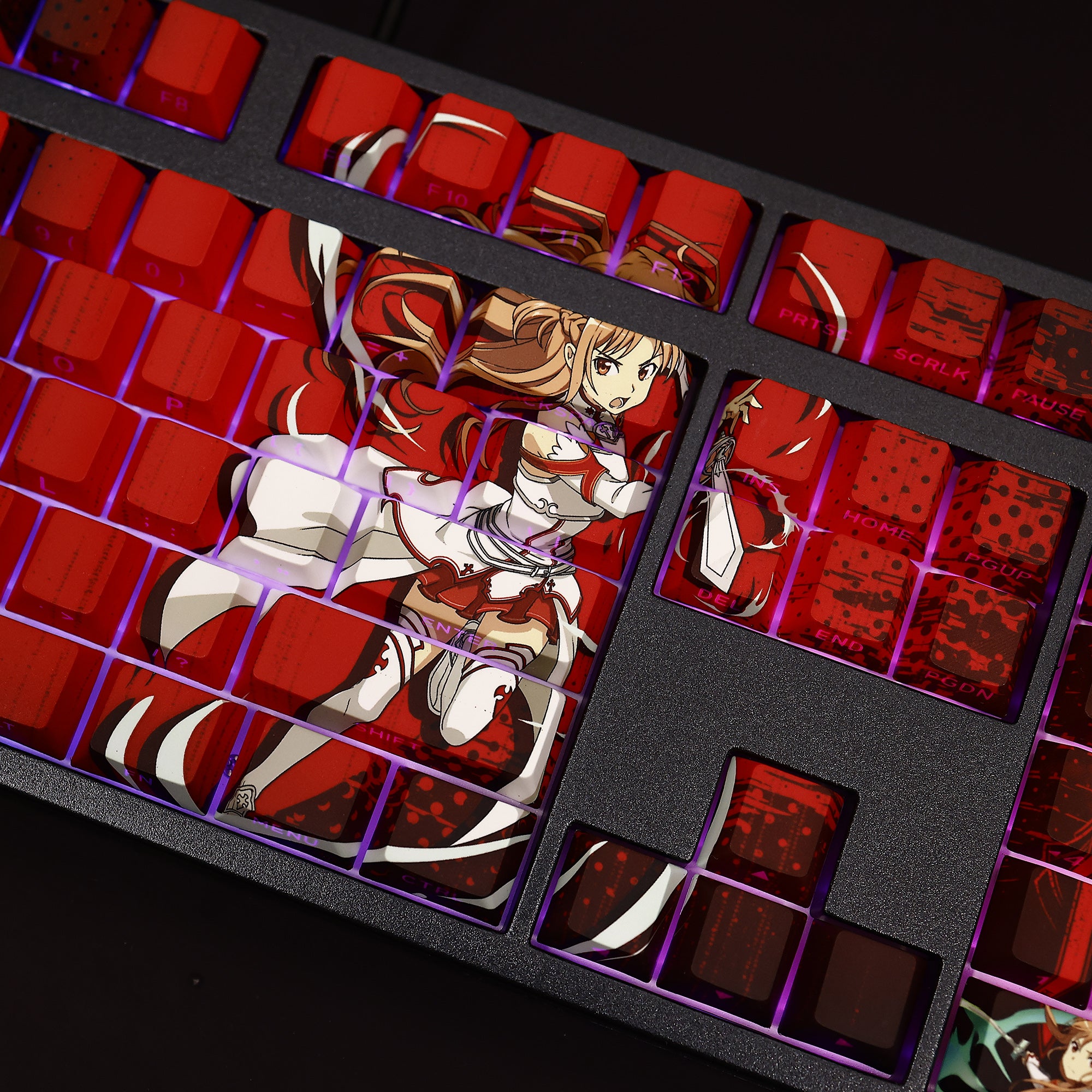 Asuna Sword Art Online Keycaps