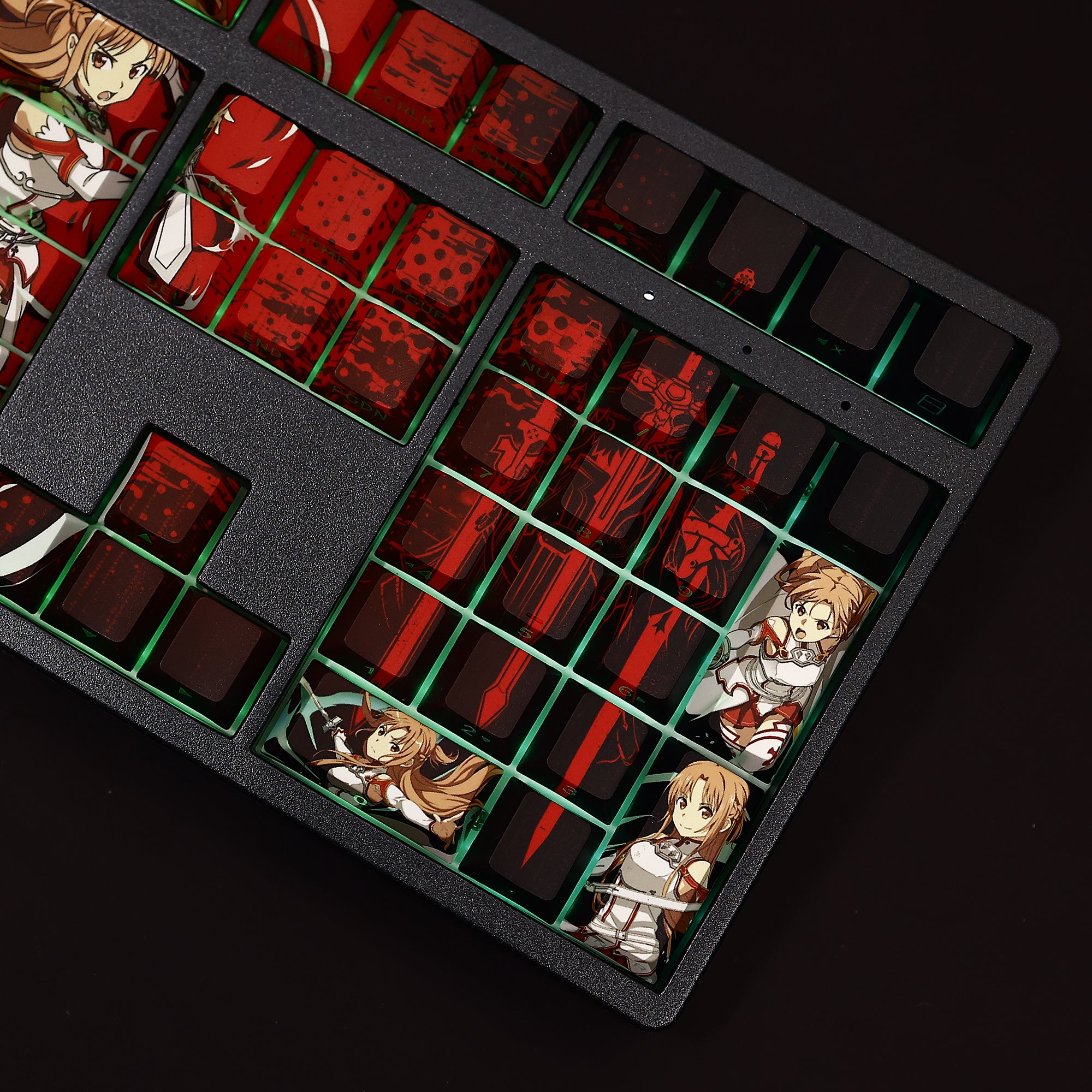 Asuna Sword Art Online Keycaps
