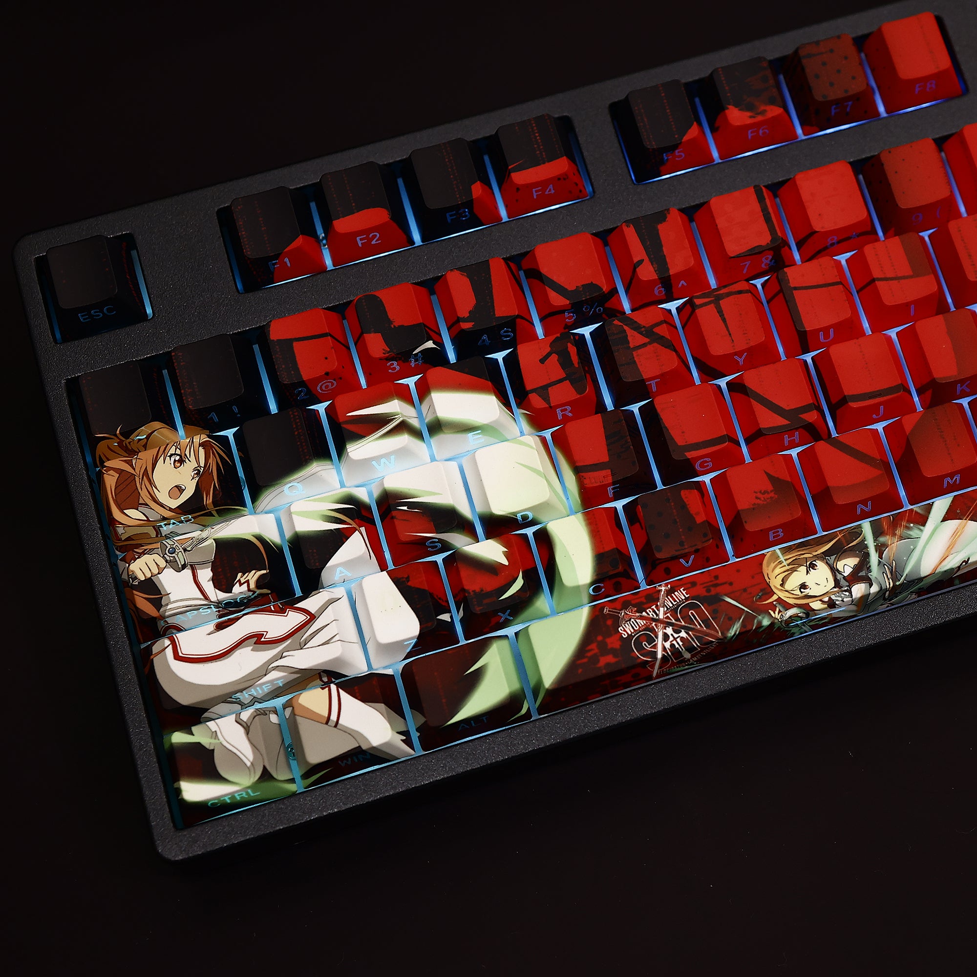 Asuna Sword Art Online Keycaps