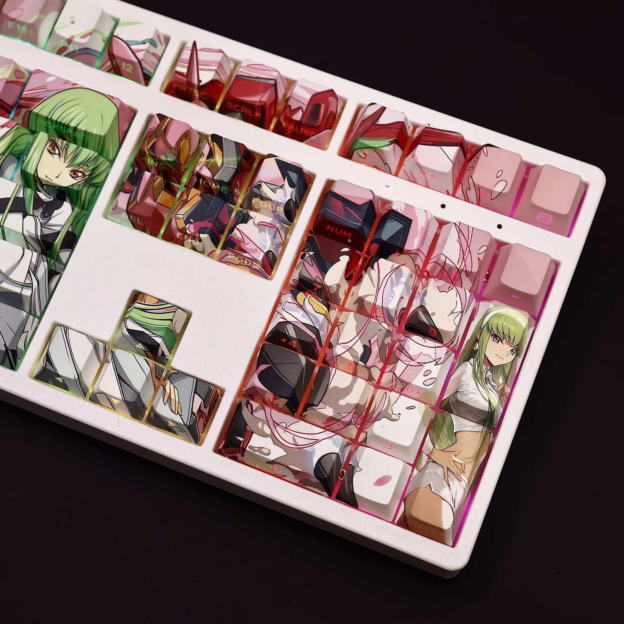 C.C. Code Geass Keycaps