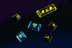Cyberpunk 2077 Keycaps - Transparent