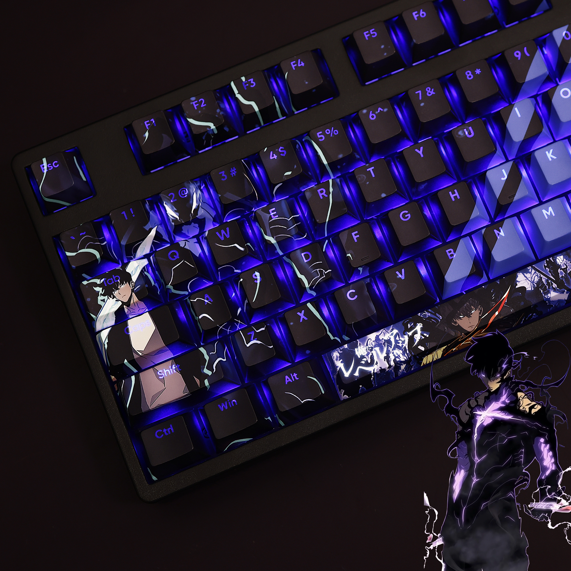 Solo Leveling Keycaps