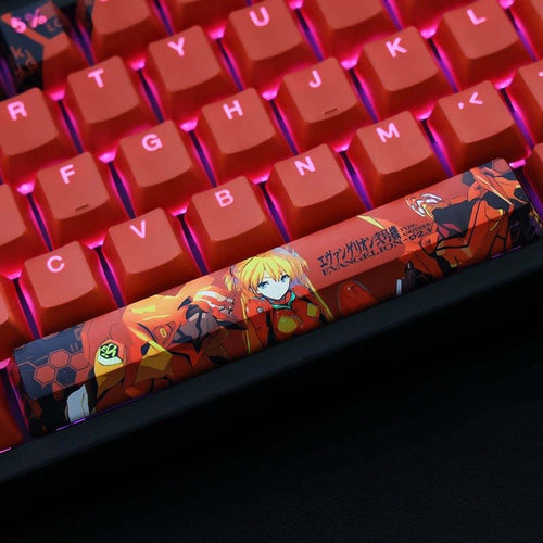 Asuka Evangelion Keycaps