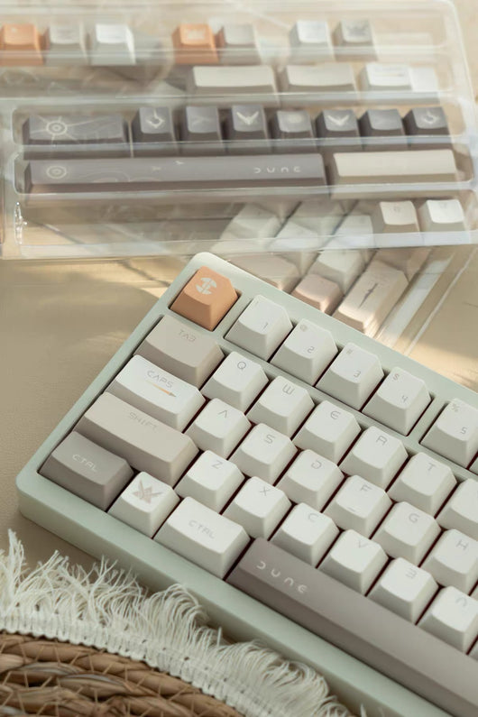 Dune Keycaps | 142-Key Thick PBT Keycap Set