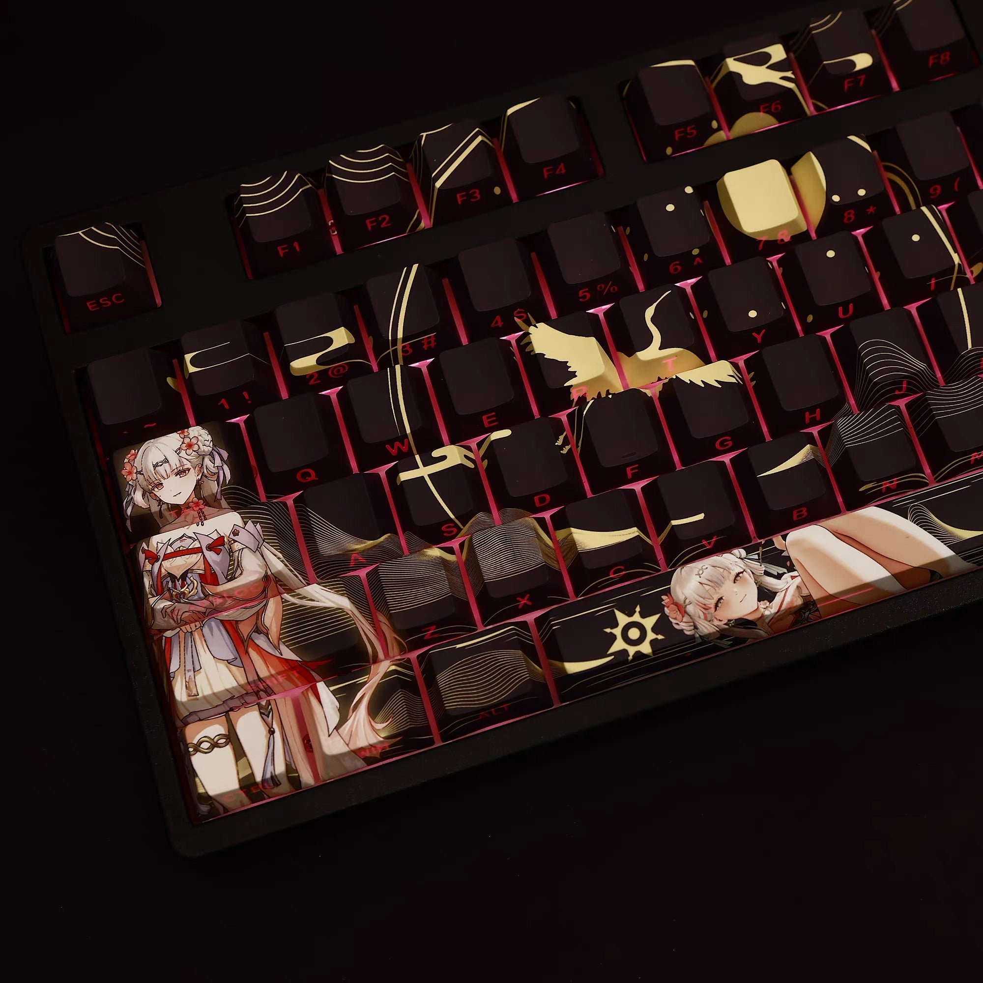Jinhsi Keycaps - Wuthering Waves