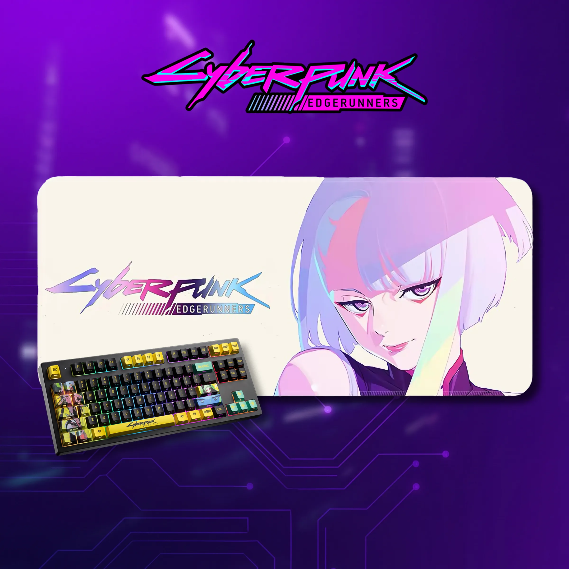 Cyberpunk Lucy Mousepad