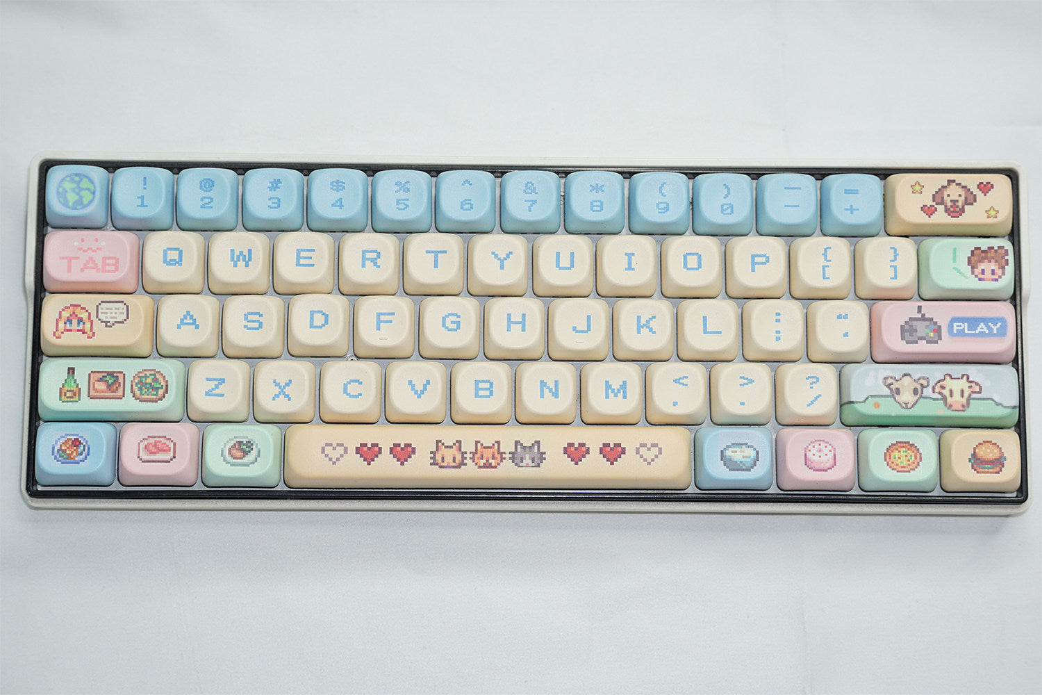 Stardew Valley Keycaps 78 Key PBT MOA Profile Set