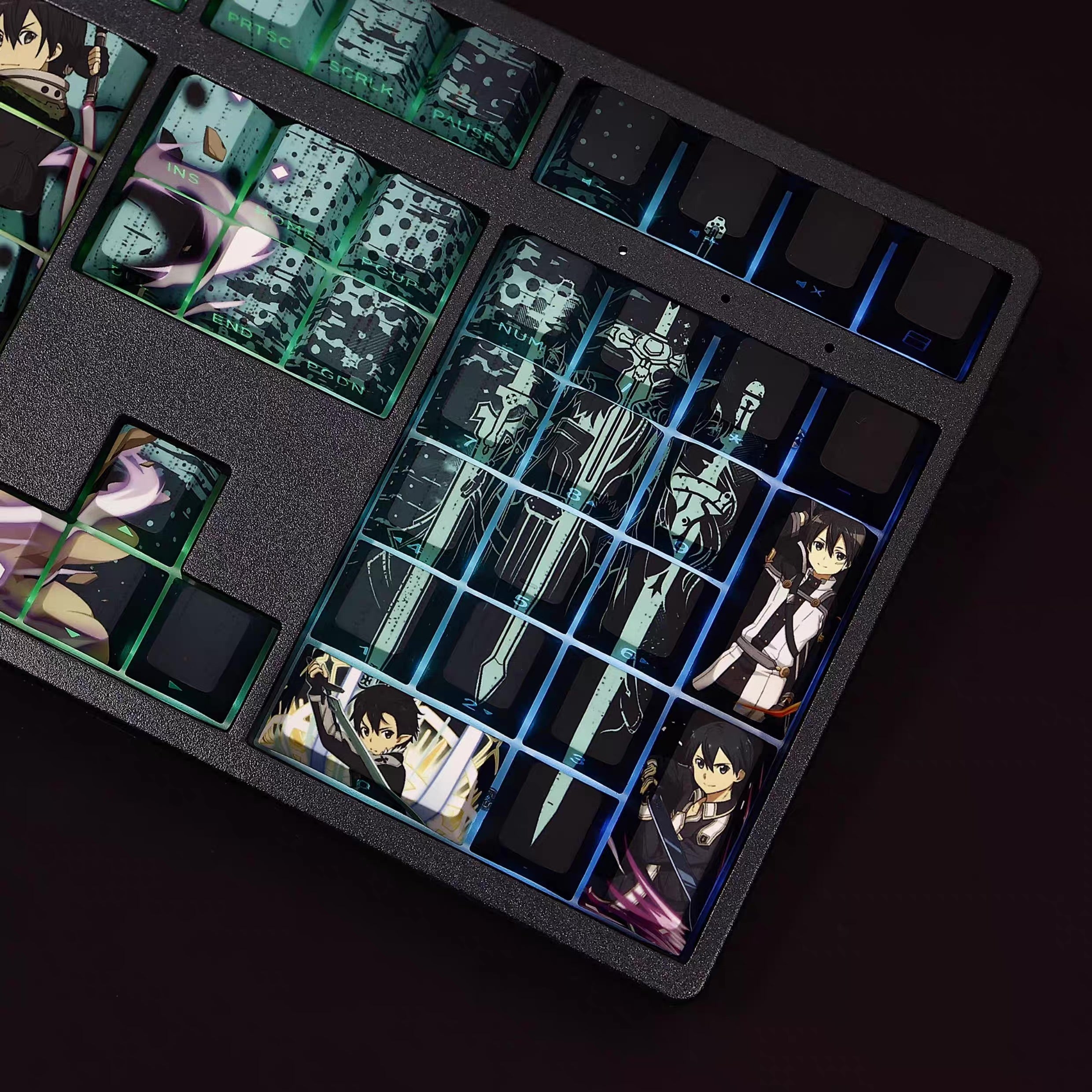 Sword Art Online Kirito Keycaps