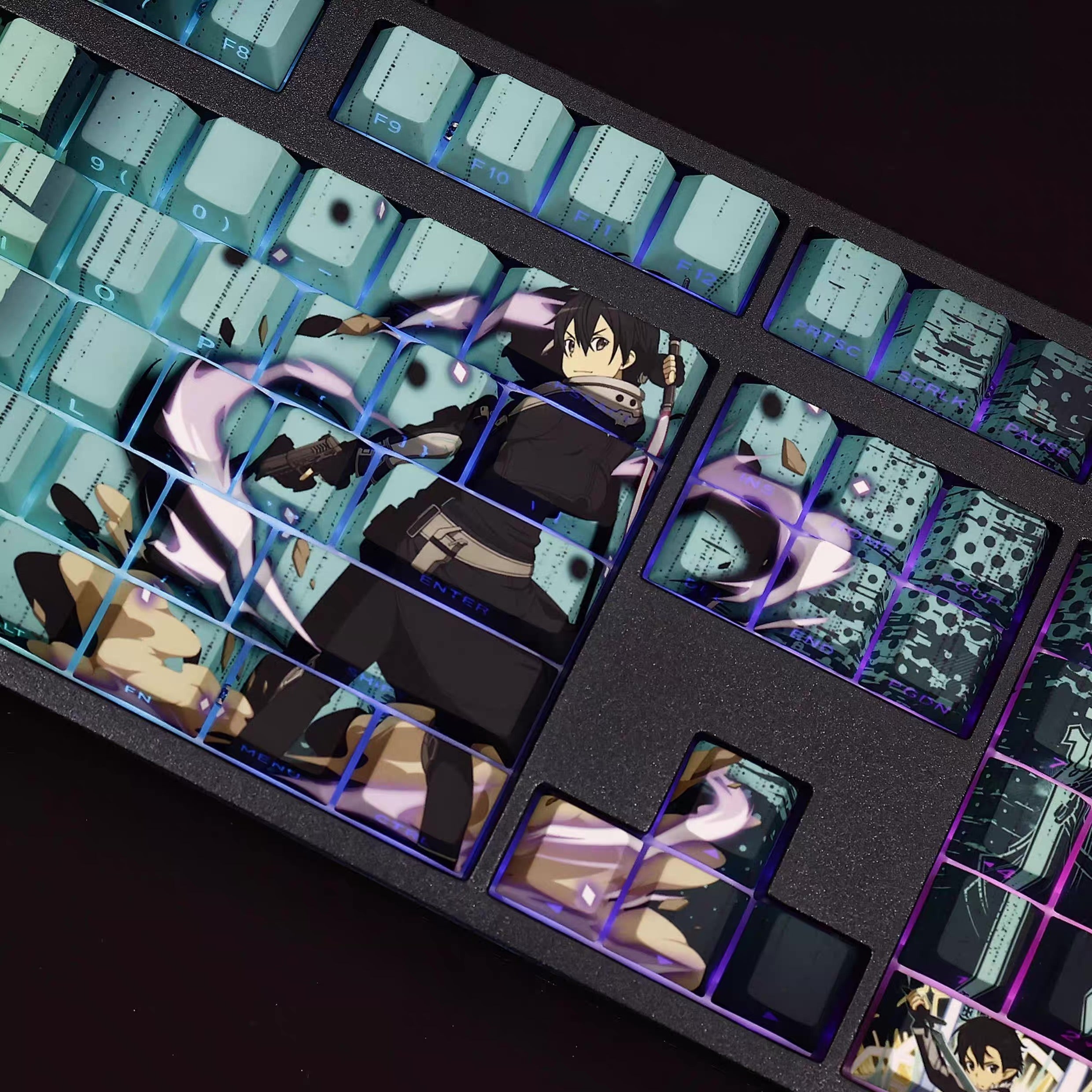 Sword Art Online Kirito Keycaps