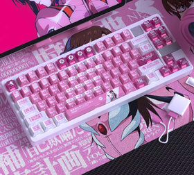 Mari Evangelion Keycaps
