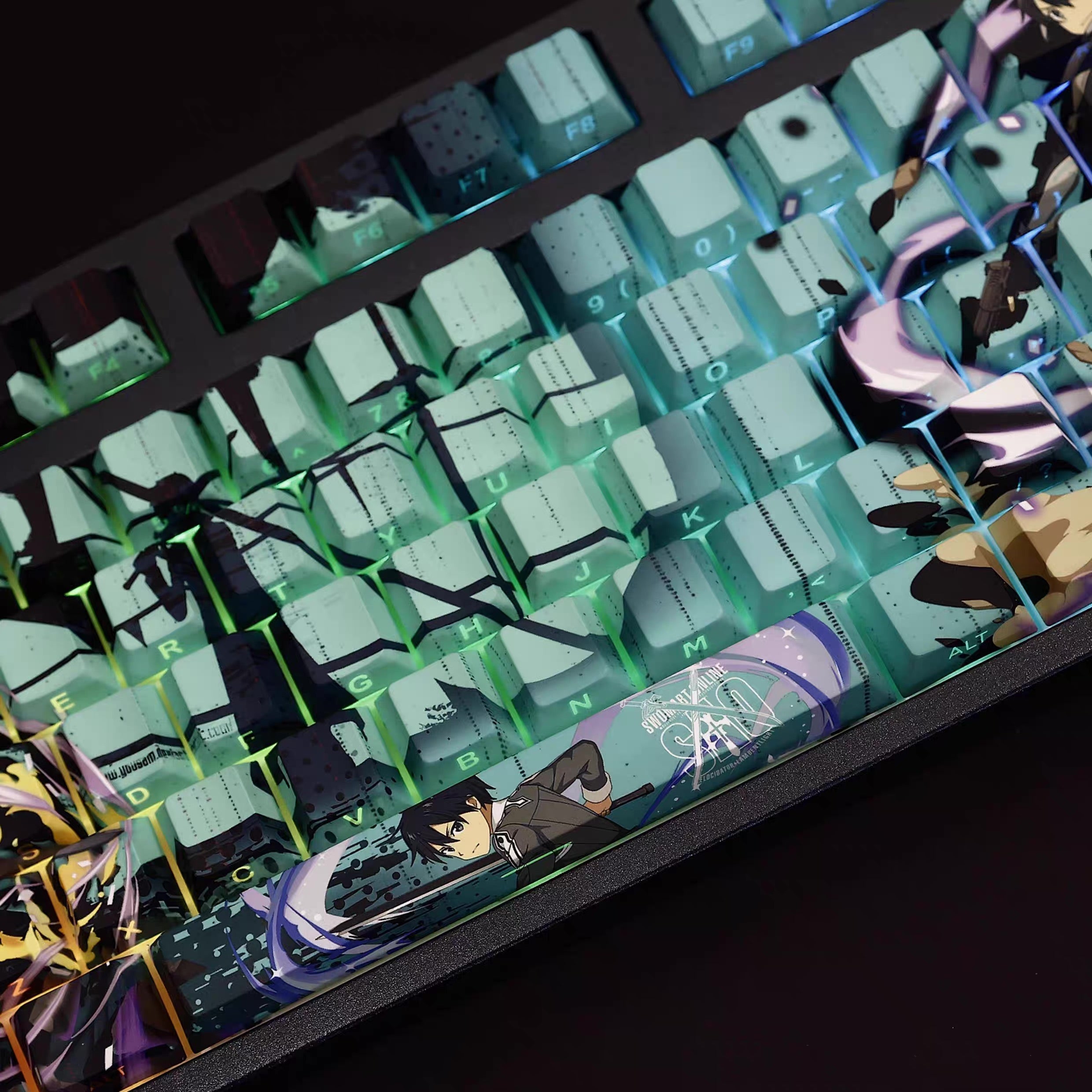 Sword Art Online Kirito Keycaps