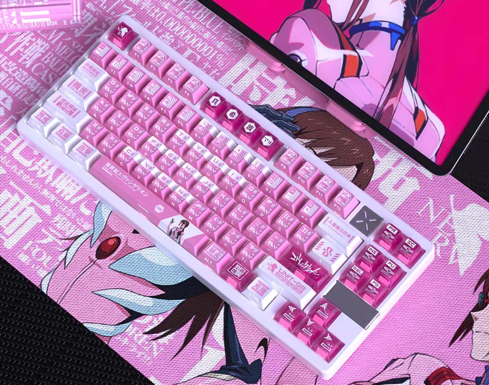 Mari Evangelion Keycaps
