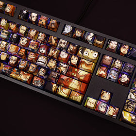 One Piece - The Whole Crew Keycap Set