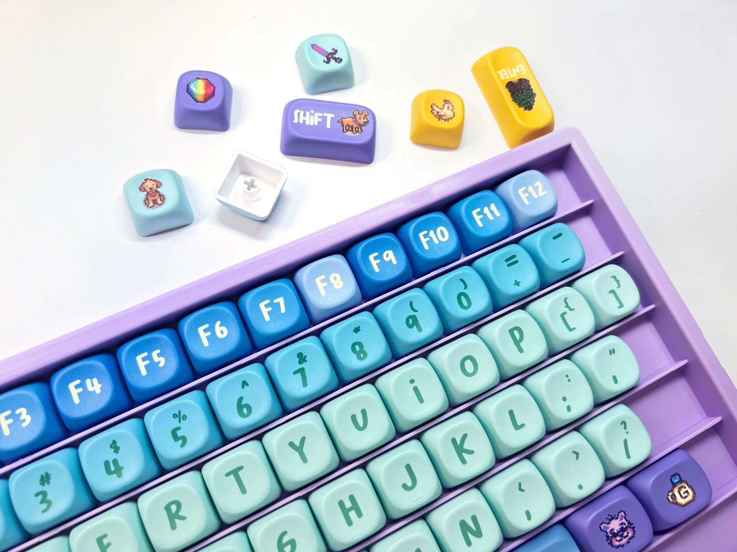 Stardew Valley Keycaps 120 Key PBT MOA Profile