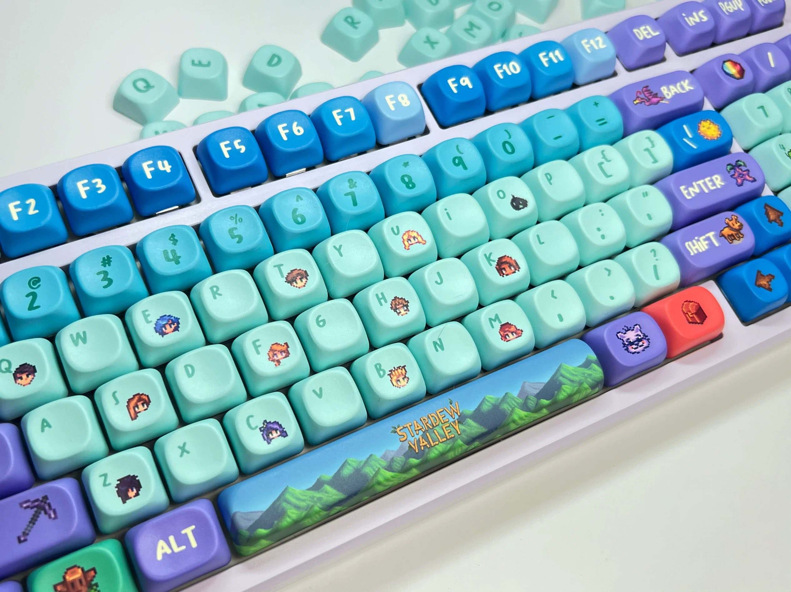 Stardew Valley Keycaps 120 Key PBT MOA Profile