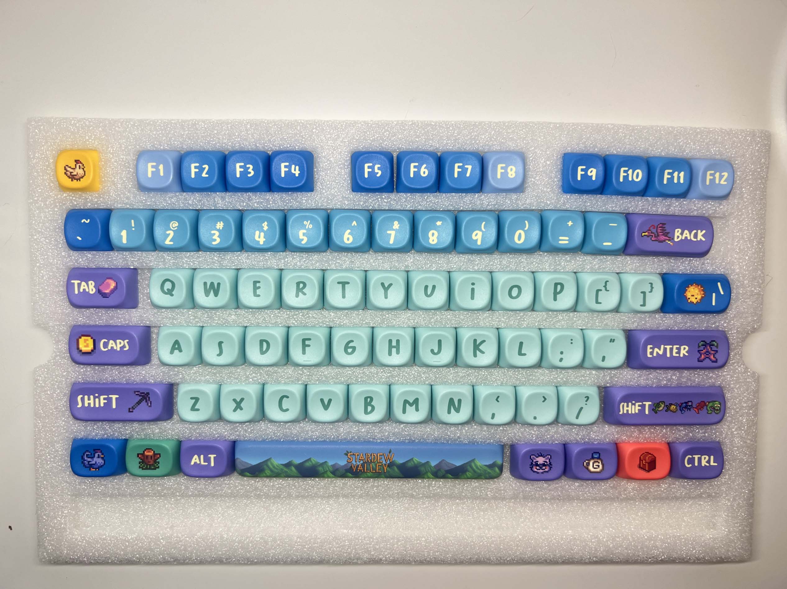 Stardew Valley Keycaps 120 Key PBT MOA Profile