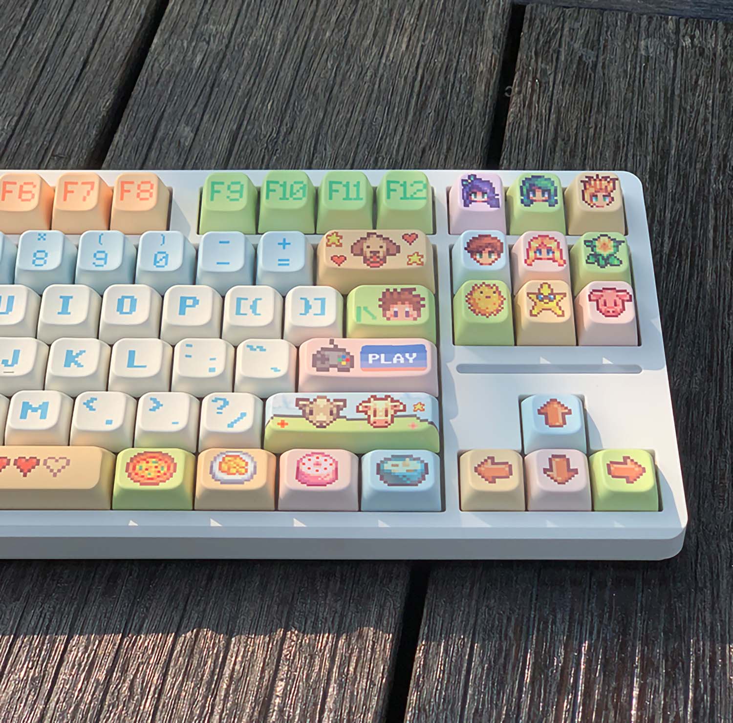 Stardew Valley Keycaps 139 Key PBT MDA Profile Set
