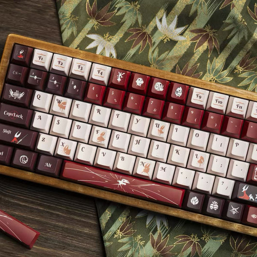 Hollow Knight Silksong Keycaps