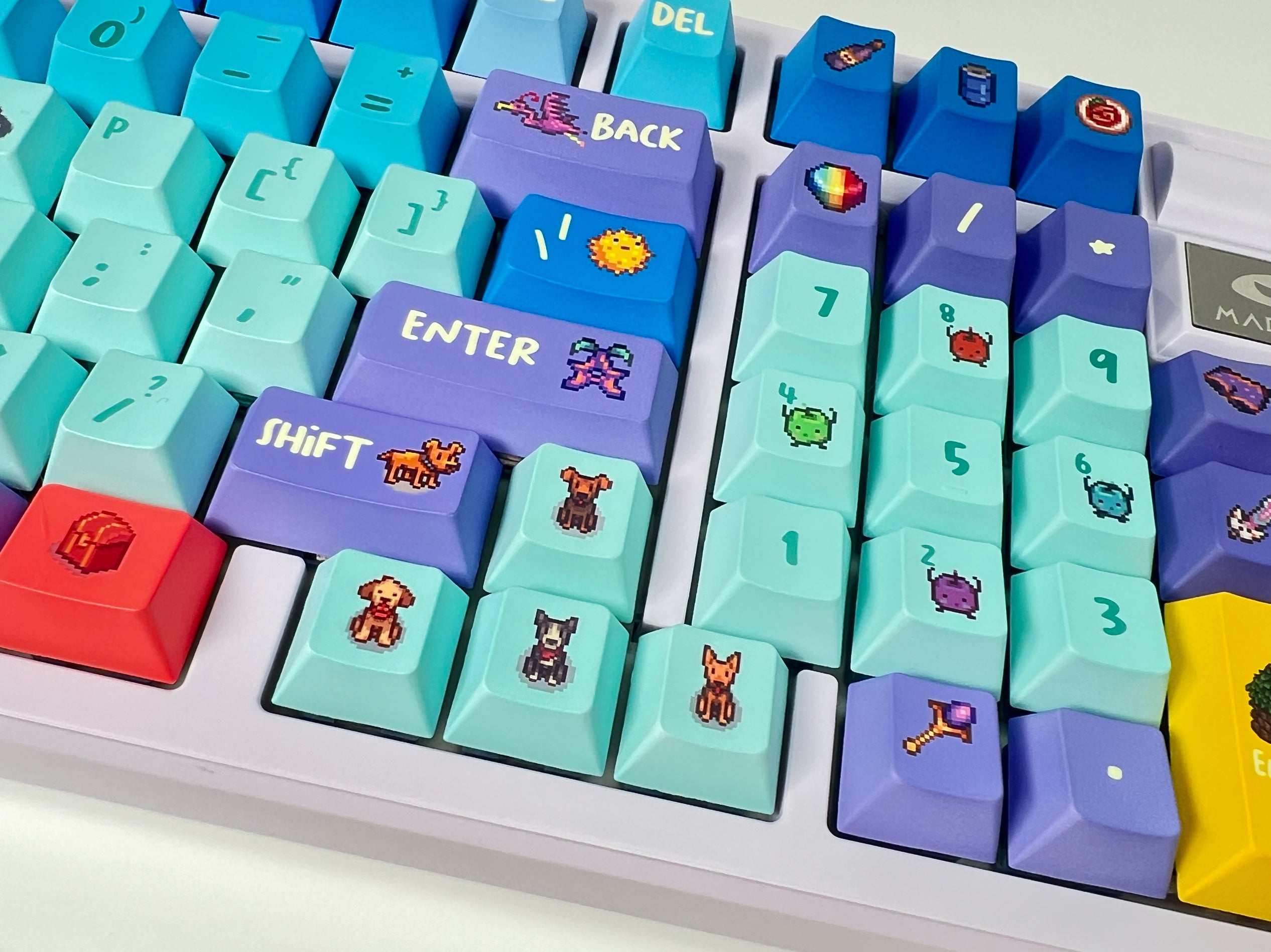 Stardew Valley Keycaps 158 Key PBT Cherry Profile Set