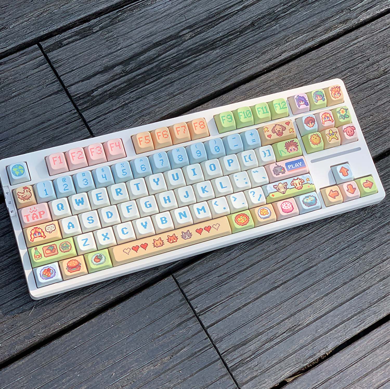 Stardew Valley Keycaps 139 Key PBT MDA Profile Set