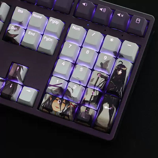 Albedo Overlord Keycaps