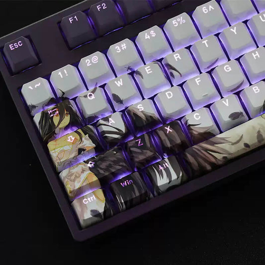 Albedo Overlord Keycaps