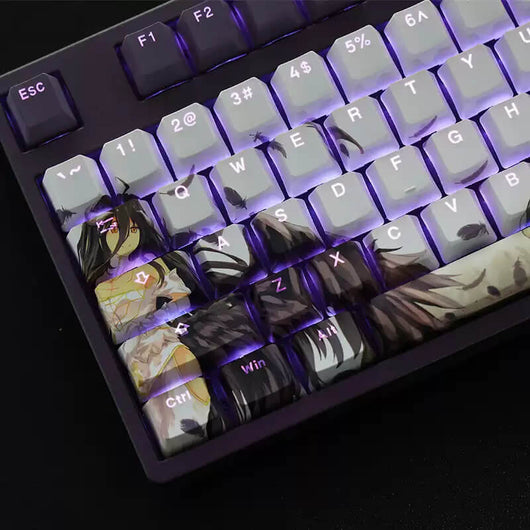 Albedo Overlord Keycaps