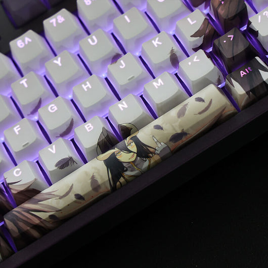 Albedo Overlord Keycaps