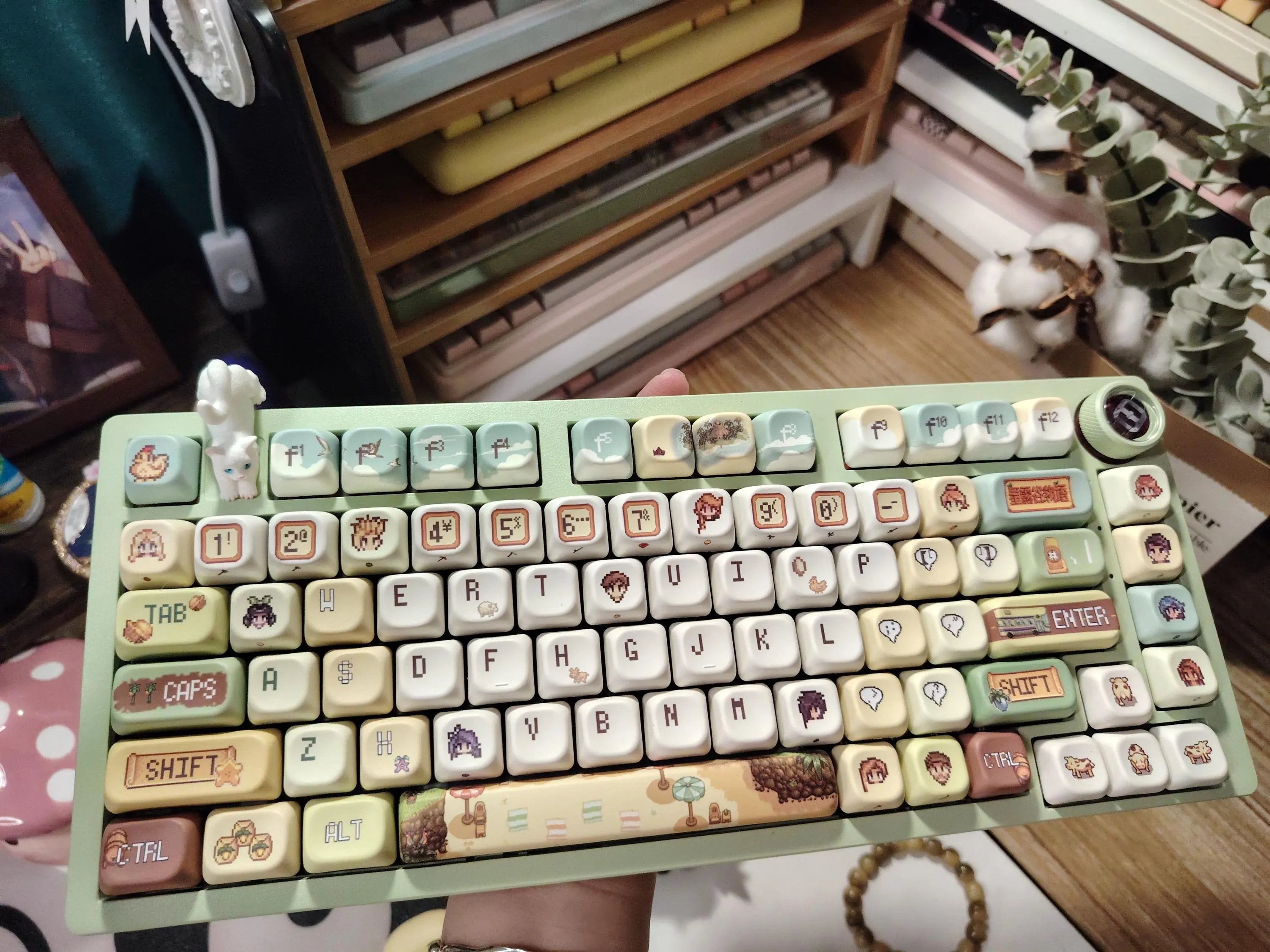 Stardew Valley Keycaps 137 Key PBT Set Pixel Art EOA OEM