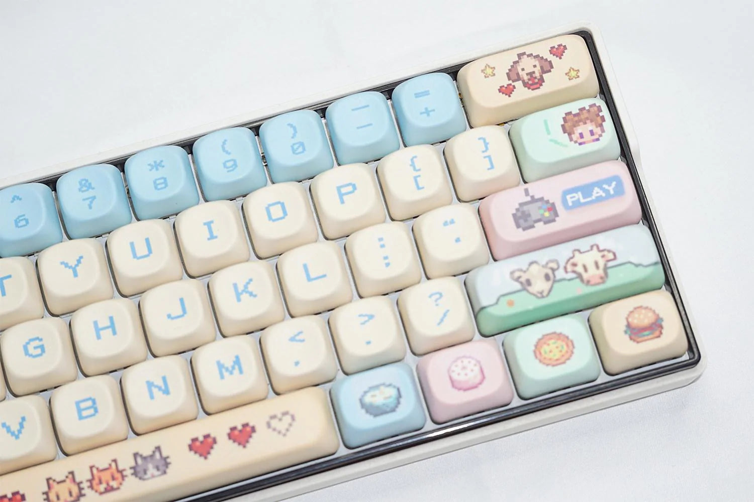 Stardew Valley Keycaps 78 Key PBT MOA Profile Set