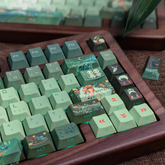 Princess Mononoke Keycaps
