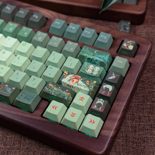 Princess Mononoke Keycaps