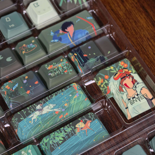 Princess Mononoke Keycaps