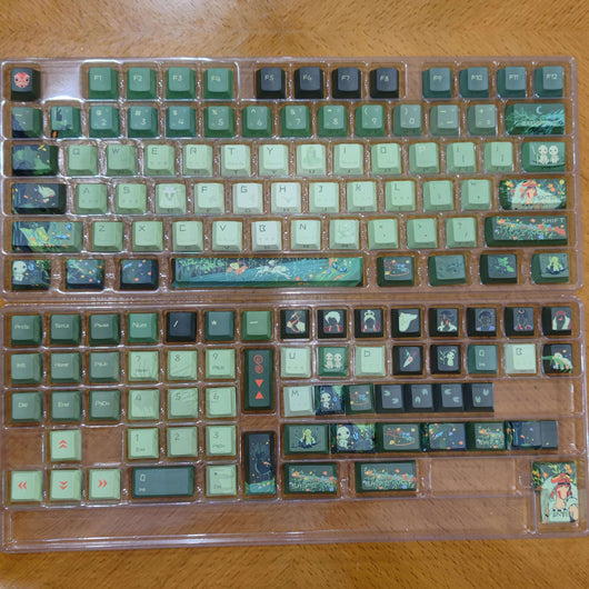 Princess Mononoke Keycaps