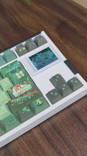 Princess Mononoke Keycaps